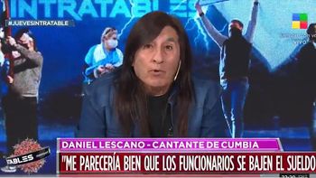 Tras el cruce de Brancatelli y El Dipy, Daniel Lescano dio su opinión: La gente está mal