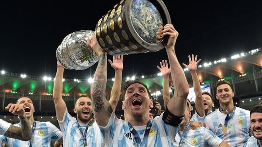 Se filtró cómo será el trofeo de la Finalíssima que jugarán Argentina e Italia en Wembley