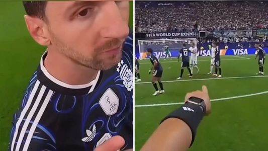 La FIFA publicó imágenes inéditas del árbitro en Argentina vs. Inglaterra: qué mostró la cámara durante el partido