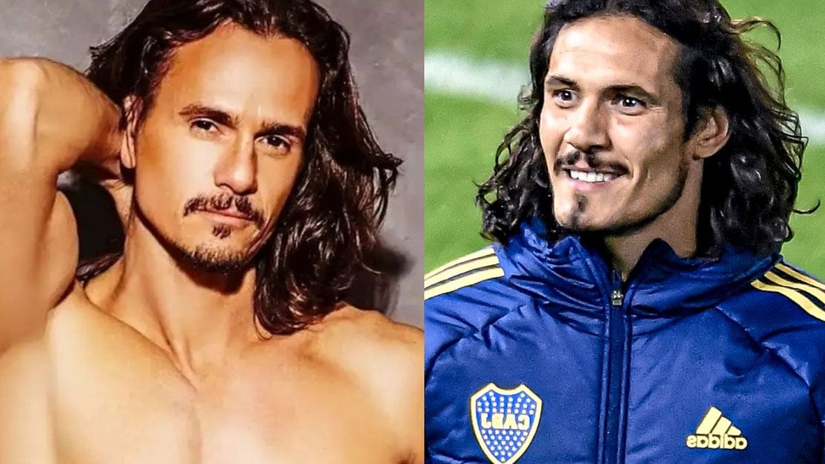 Christian Sancho y Edinson Cavani