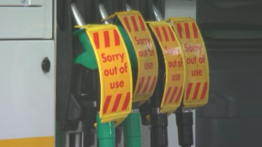 Reino Unido: piñas, colas interminables y quejas por la falta de combustible