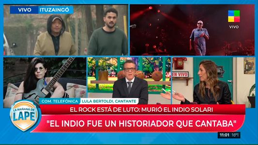Máximo Kirchner desconcertó a todos con su presencia en la casa del Indio Solari