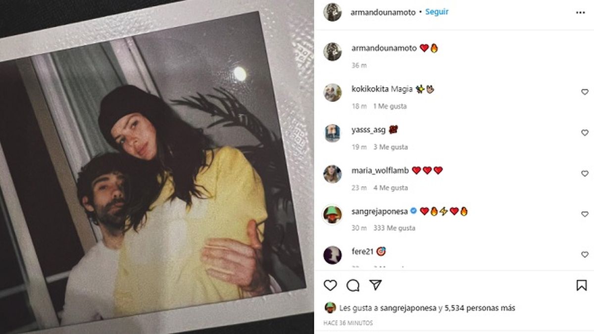 Armando Mena Navareño fue el primero en publicar en sus redes sociales una foto junto a la China Suárez, a modo de blanqueo de la relación sentimental. 