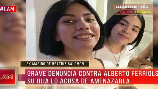 Escándalo con Alberto Ferriols: una de sus hijas lo denunció ante la policía