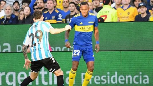 Luego de la denuncia por intento de homicidio, Villa jugó ante Racing y le hizo gestos a la hinchada