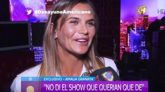 Amalia Granata furiosa con Intrusos: No le tengo miedo a Rial