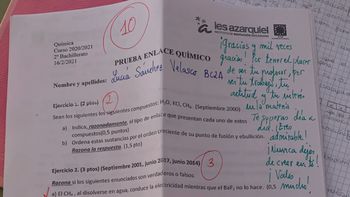 Los mensajes motivadores de un docente para sus alumnos que se volvieron virales