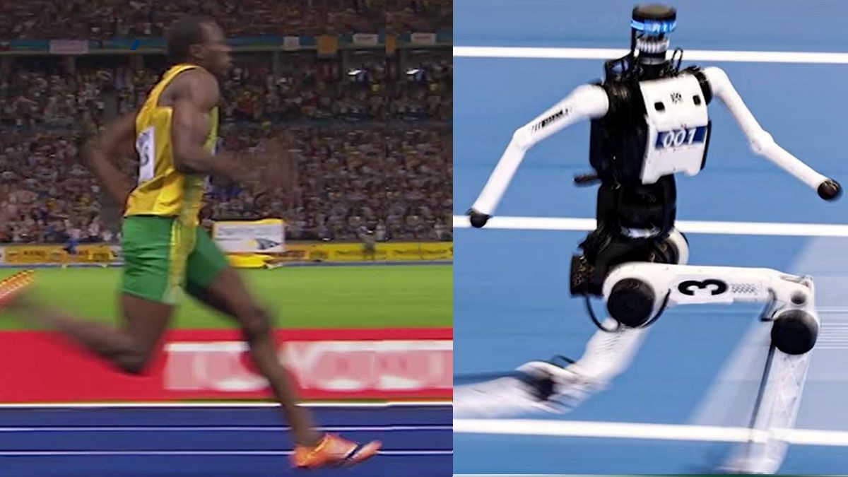 Un humanoide pulverizó el récord de Usain Bolt para los 100 metros llanos en atletismo. (Foto: A24.com)