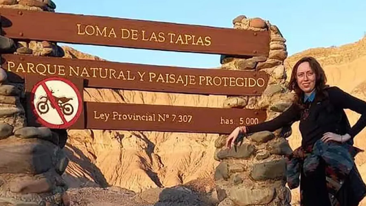 Se supo cómo murió la turista alemana hallada en un cerro de San Juan