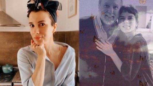 Gimena Accardi mostró el emotivo regalo que le dio su papá antes de morir