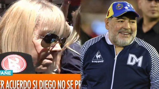 Claudia Villafañe en Tribunales y sin Maradona: ¿Cómo voy a hacer un acuerdo si él no se presenta nunca?
