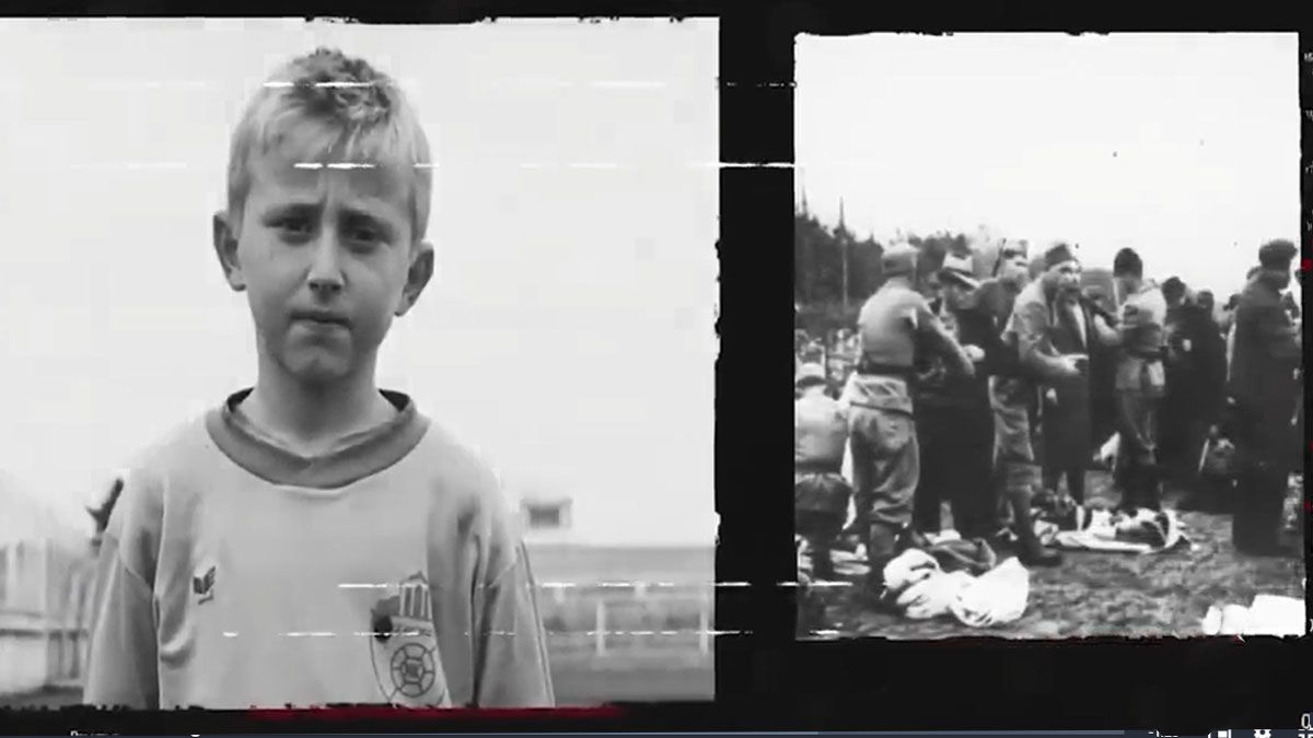 El pequeño Luka Modric, tenía solo 6 años cuando serbios asesinaron a su abuelo en la guerra que dividió a Yugoslavia (Foto: Captura de TV)