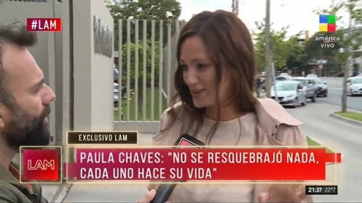 Si bien Paula Chaves fue cautelosa en sus declaraciones sobre su pelea con la China Suárez, aclaró que no le dijo soret... a nadie, como trascendió en pleno wandagate. 