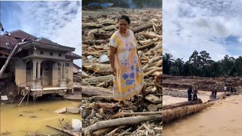 Devastadoras imágenes: más de 1.000 muertos por las inundaciones en Tailandia, Indonesia y Sri Lanka