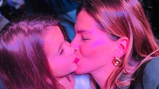 La China Suárez respondió a las críticas por su piquito con Rufina