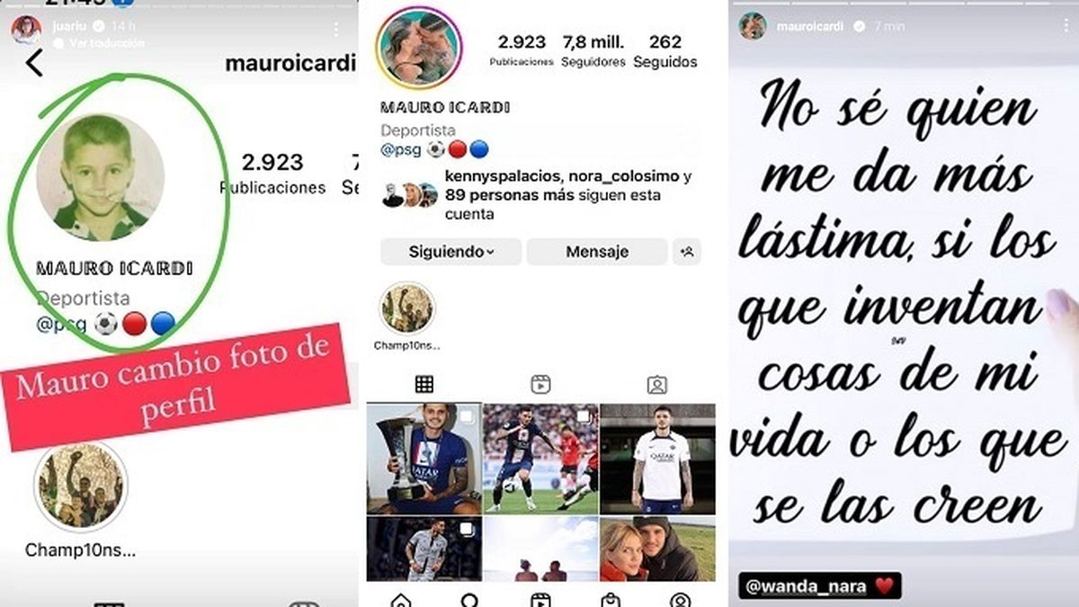 Mauro Icardi hizo varios y sospechosos movimientos en su cuenta de Instagram en las &uacute;ltimas horas, que alimentan los rumores de crisis con Wanda Nara y su posterior intento de frenar el divorcio.&nbsp;