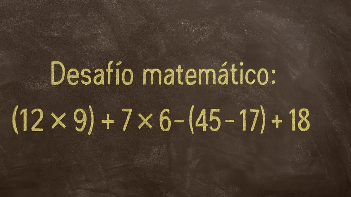 La regla esencial para resolver este desafío matemático es conocido como PEMDAS (por sus siglas en inglés) o jerarquía de operaciones.