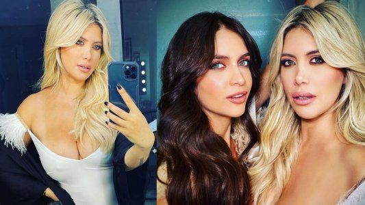 Wanda Nara se burló del look de Zaira en las redes y la comparó con un personaje de ficción