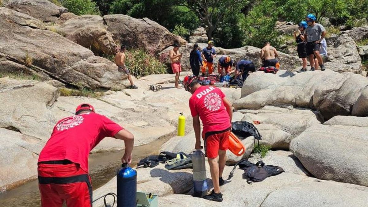 Un turista murió ahogado en Mina Clavero: el segundo en menos de 24 horas