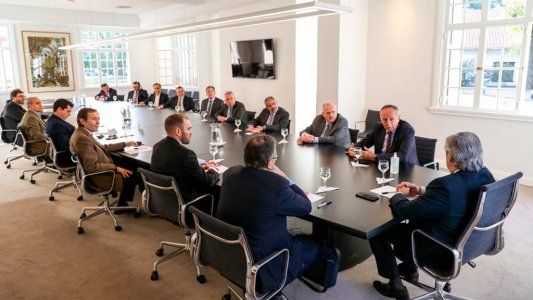 Alberto se reunió con empresarios y les pidió apoyo para la recuperación de la económica postpandemia