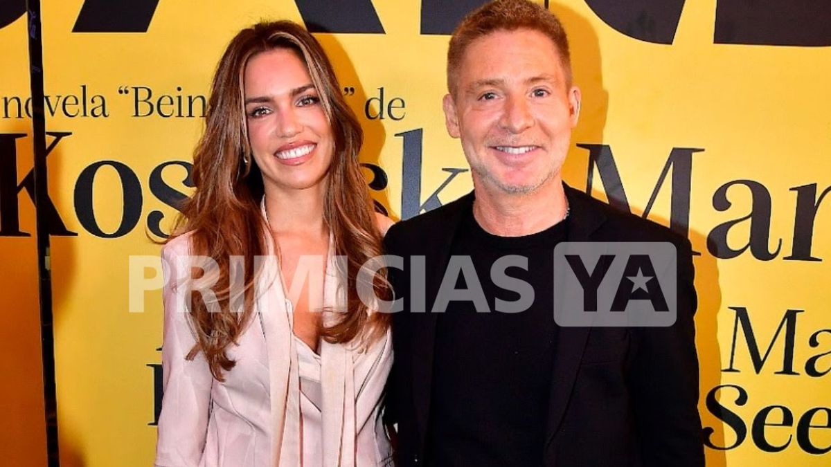 En su primera salida con Rocío Robles, Adrián Suar habló del grave conflicto con Araceli González