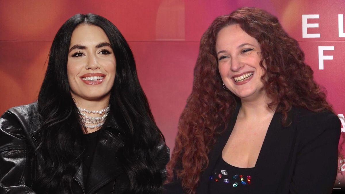 Lali mano a mano con Agus Monti.