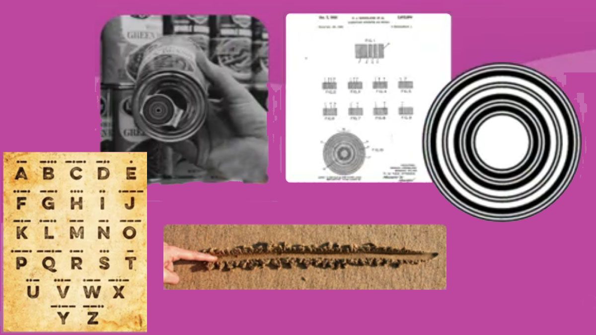 Del c&oacute;digo Morse a la arena y luego a un disco. El origen del c&oacute;digo de barras (Foto: A24.com).