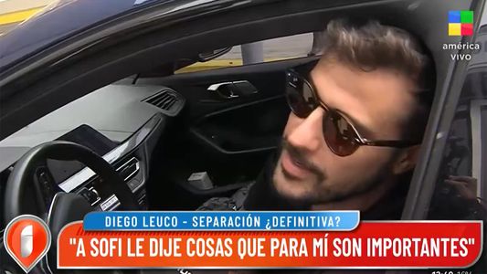 La llamativa reacción de Diego Leuco luego de que Sofía Martinez declarara que está soltera