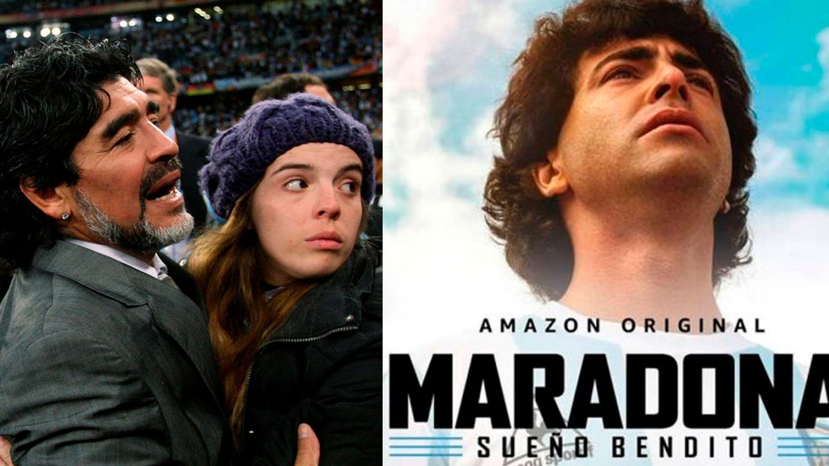 El posteo de Dalma Maradona en medio del estreno de Maradona: Sueño Bendito.