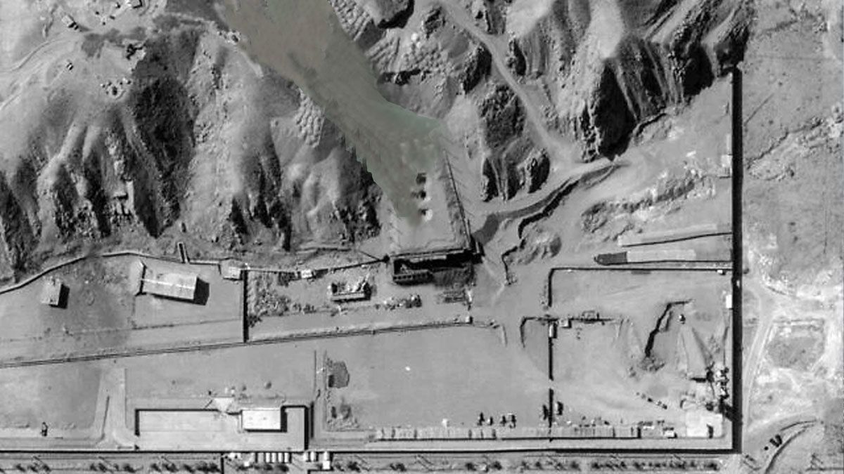 De nuevo, instalaciones de Taleghan, en Irán, atacadas por Israel. El país agresor sostiene que los ayatolás mantienen su plan para desarrollar una bomba atómica. (Foto: Gentileza CGTN)