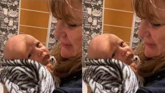 Fuertes críticas a Barby Silenzi por un video de su hija con la abuela