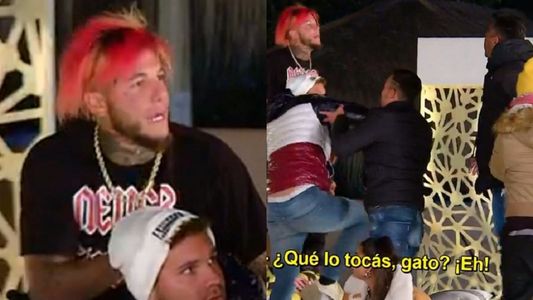 El video de la furiosa pelea entre Alex Canigga y Chanchi Estévez en El hotel de los famosos
