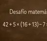 Desafío matemático: muy pocos lo resuelven antes de los 10 segundos