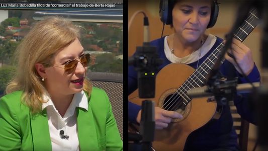 Luz María Bobadilla tildó de comercial el trabajo de Berta Rojas