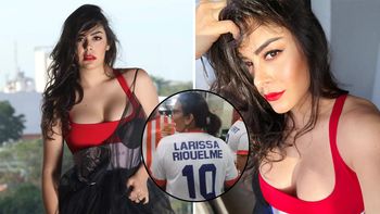 Lari Riquelme asegura que en el mundo del fútbol no la olvidan