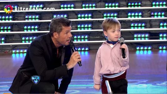 Mateo, el nene que hizo llorar de risa a Marcelo Tinelli