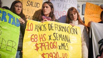 Paro en el Hospital Garrahan: el Gobierno le pidió a los médicos residentes la suspensión del paro (Foto: X) Paro en el Hospital Garrahan: el Gobierno le pidió a los médicos residentes la suspensión del paro (Foto: X)