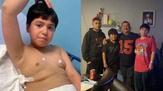La bala no le alcanzó el corazón de milagro a Samuel de 10 años