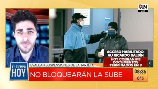 Se confirmó que no se bloqueará la tarjeta SUBE, pero se evalúan multas