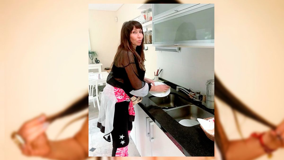 En las redes: la foto de Moria Cas&aacute;n, de entrecasa.&nbsp;