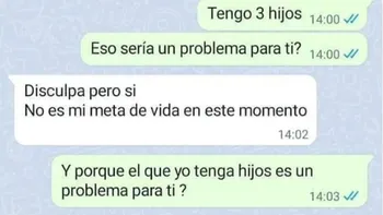 Tengo 3 hijos: la confesión de una mujer que terminó con una pareja