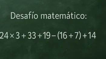 Desafío Matemático: esta operación con restas depende de el orden de la cuenta