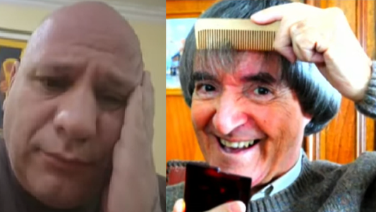 Murió Carlitos Balá: El desconsolado llanto de su representante en televisión