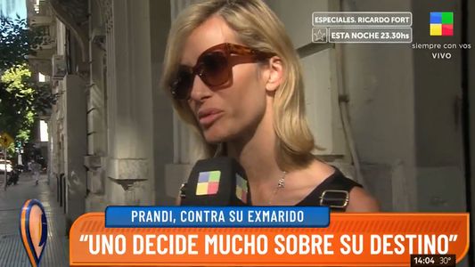 Tras la fuerte frase sobre su ex, Julieta Prandi fue por más: Me quedé corta