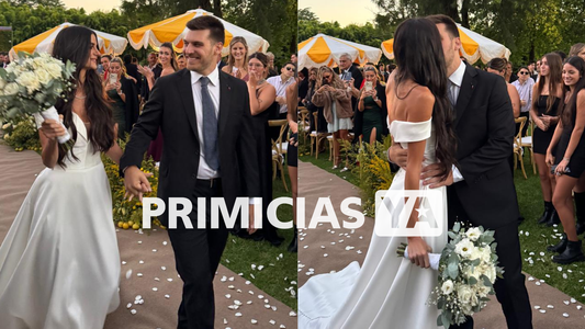 Emily Lucius y Rodrigo Valladares Macri dieron el sí: las fotos de su soñado casamiento