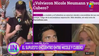 Mica Viciconte habló de los rumores de reconciliación entre Nicole y Cubero