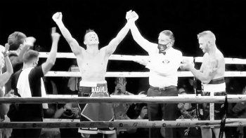 Maravilloso esta noche: a los 45 años, Sergio Martínez volvió al boxeo con una victoria por nocaut técnico
