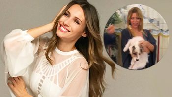 Pico Mónaco tuvo que ir al estudio donde Nicole estaba en vivo por culpa de su perro