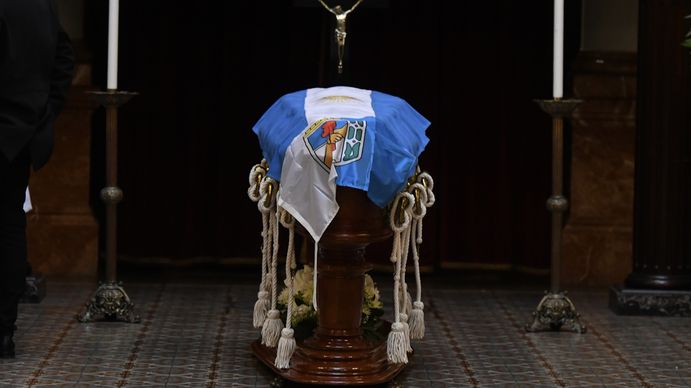 Los restos de Jorge Landau fueron velados en la Cámara de Diputados