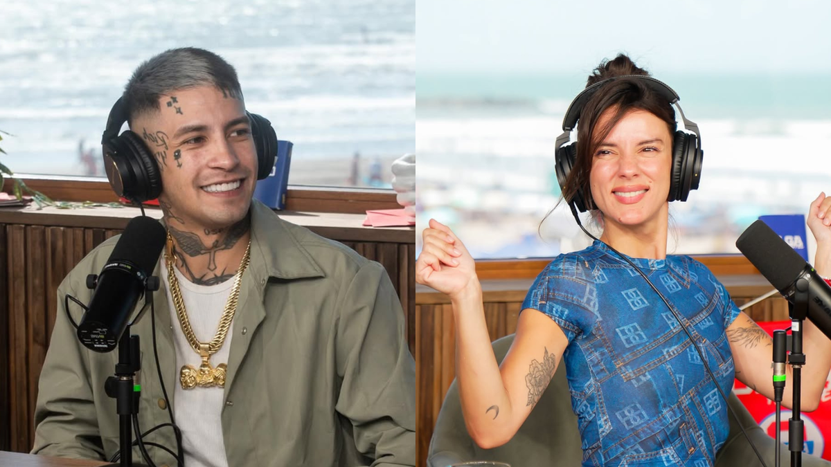 L-Gante apuró a Gimena Accardi con una declaración al aire: Estoy...